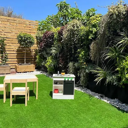 Relaxing Garden Cristianos Con Jacuzzi Y Barbacoa Apartament *